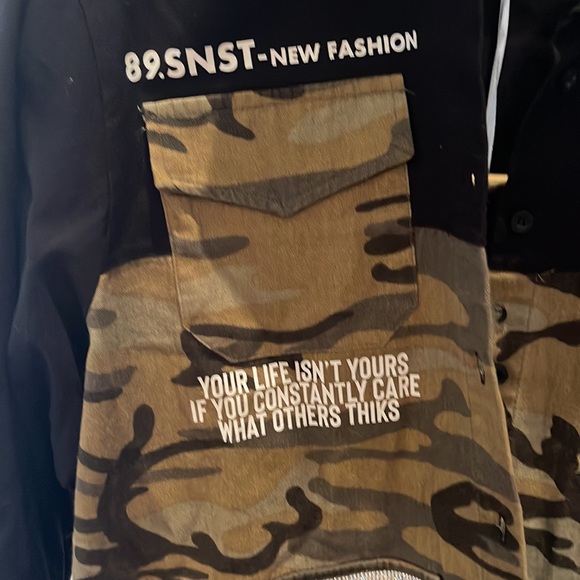 SONESTA camo and rhinestone shirt - Picture 2 of 7